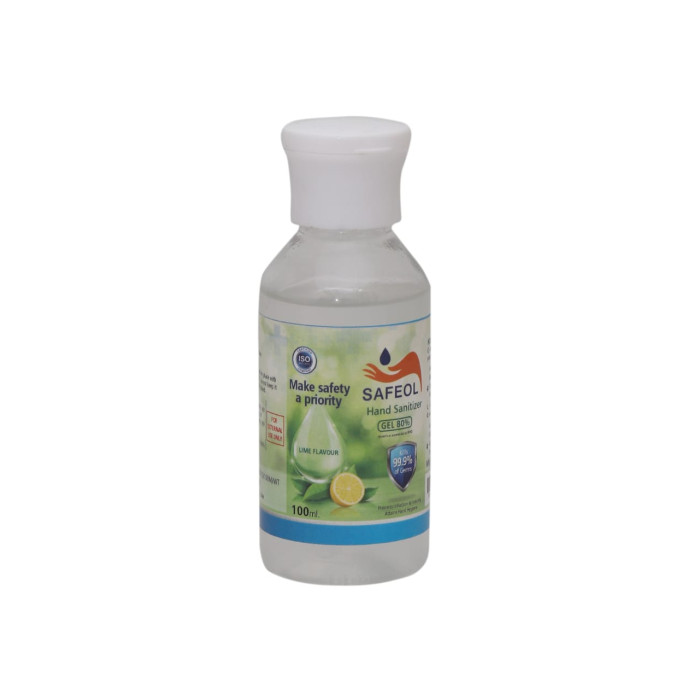 SAFEOL HAND SANITIZER GEL 80% 100ML
